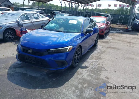 2022 Honda Civic Sport z USA, uszkodzony, nr VIN 2HGFE2F54NH503979